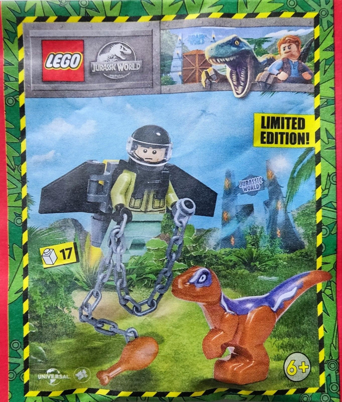 LEGO 122332 Wildlife Guard and Raptor – Like New | Grade A