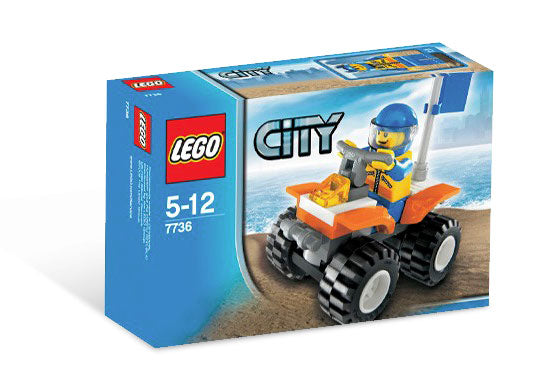 LEGO 7736 Coast Guard Quad Bike – Like New | Grade A