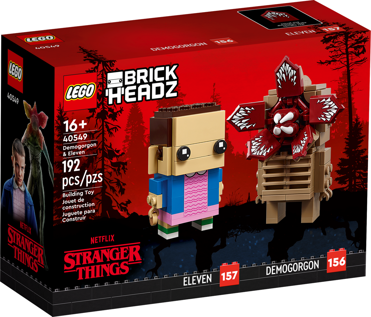 LEGO 40549 Demogorgon & Eleven – Like New | Grade A