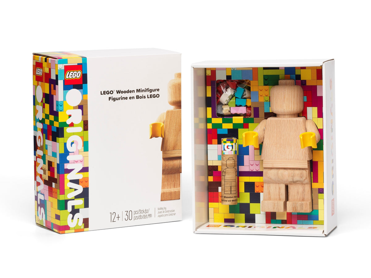 5007523 Minifigurine LEGO en bois – Comme neuf | Grade A