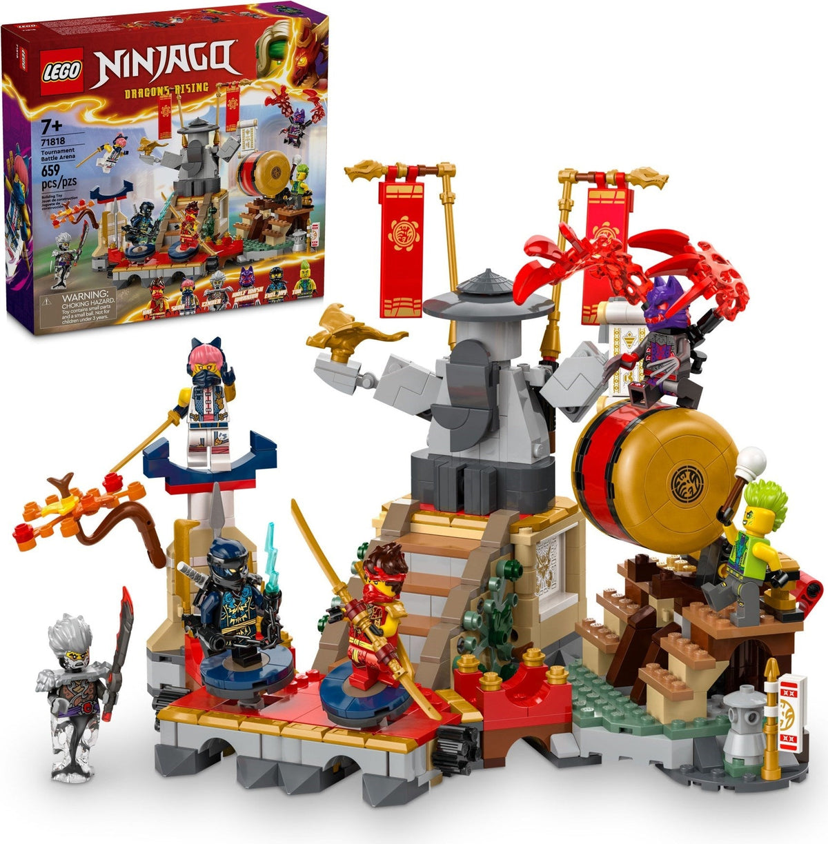 LEGO 71818 L'arène de combat du tournoi – Comme neuf | Grade A