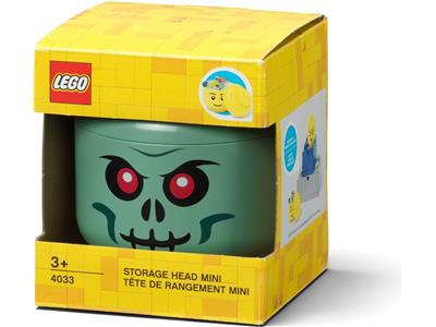 LEGO 5008082 Mini Green Zombie Storage Head – Like New | Grade A