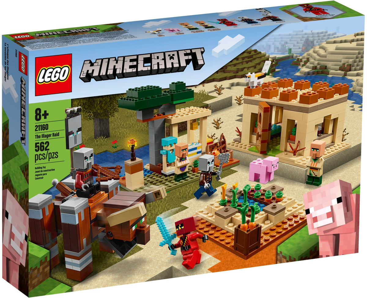 LEGO 21160 The Illager Raid – Imperfect Box | Grade A
