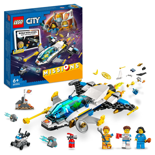 LEGO 60354 Les missions d'exploration spatiale sur Mars – Comme neuf | Grade A