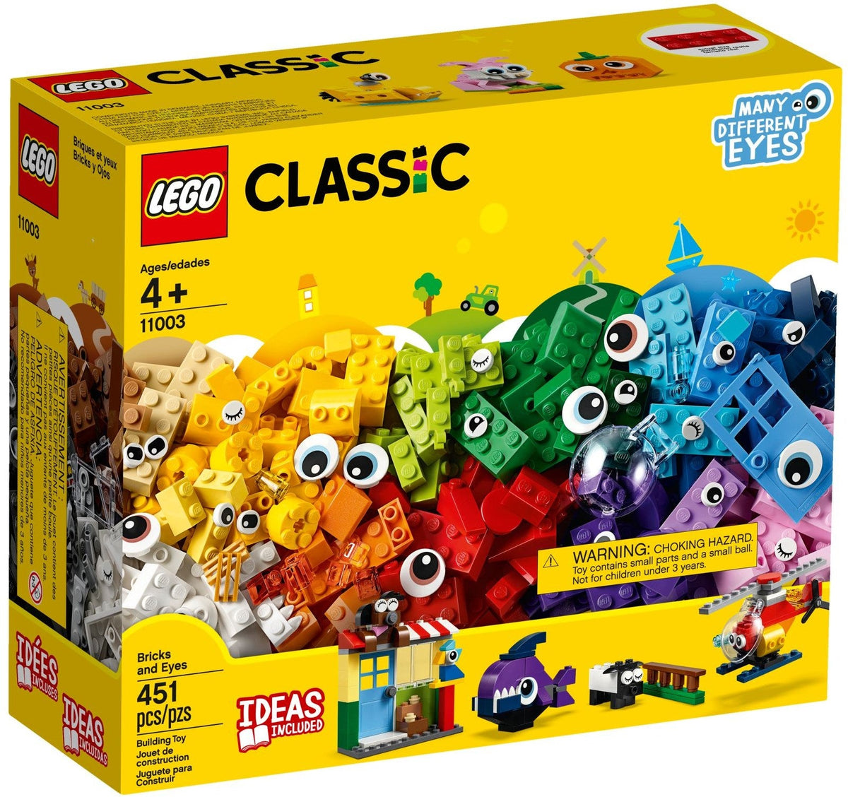 LEGO 11003 Bricks and Eyes – Like New | Grade A
