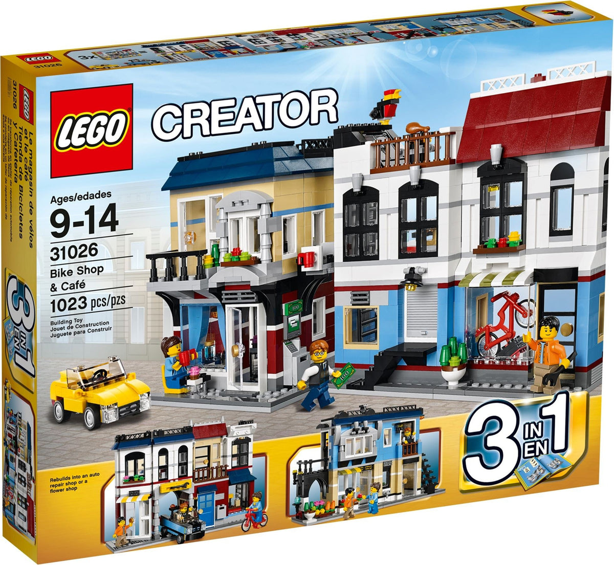 LEGO 31026 Bike Shop & Cafe – Like New | Grade A
