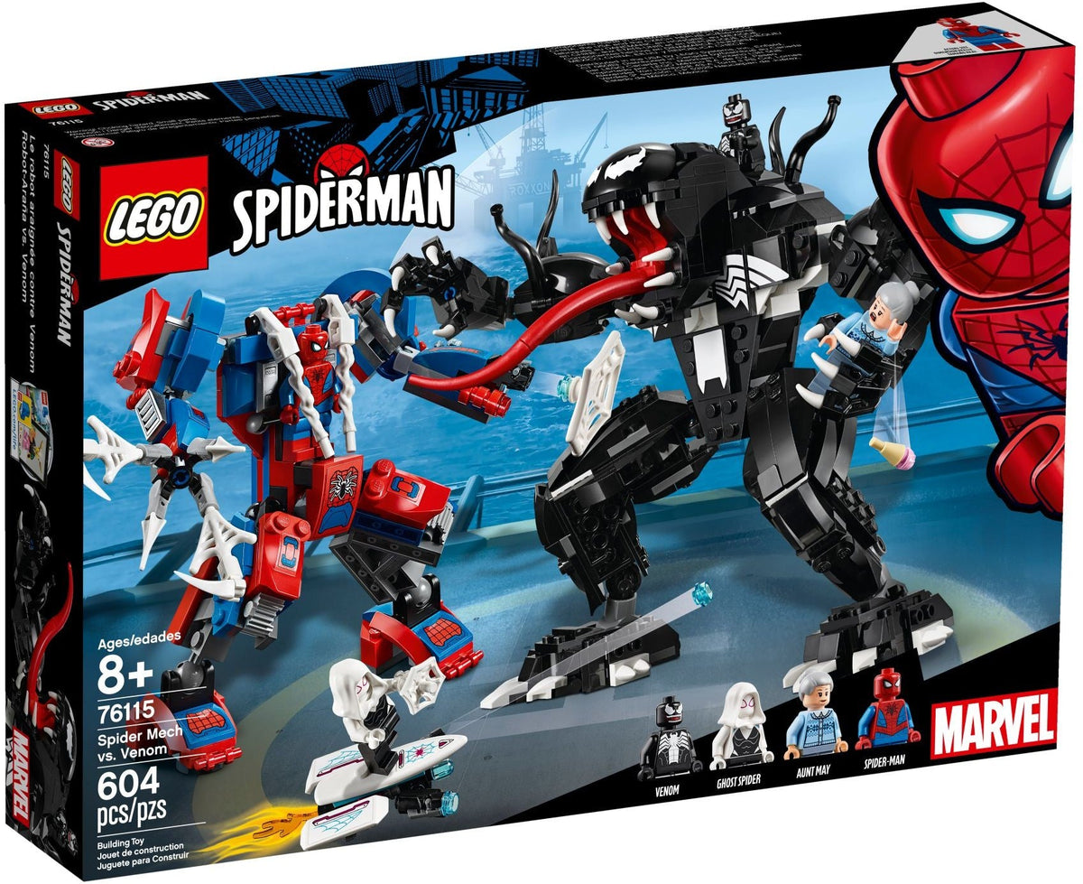 LEGO 76115 Spider Mech vs. Venom – Like New | Grade A