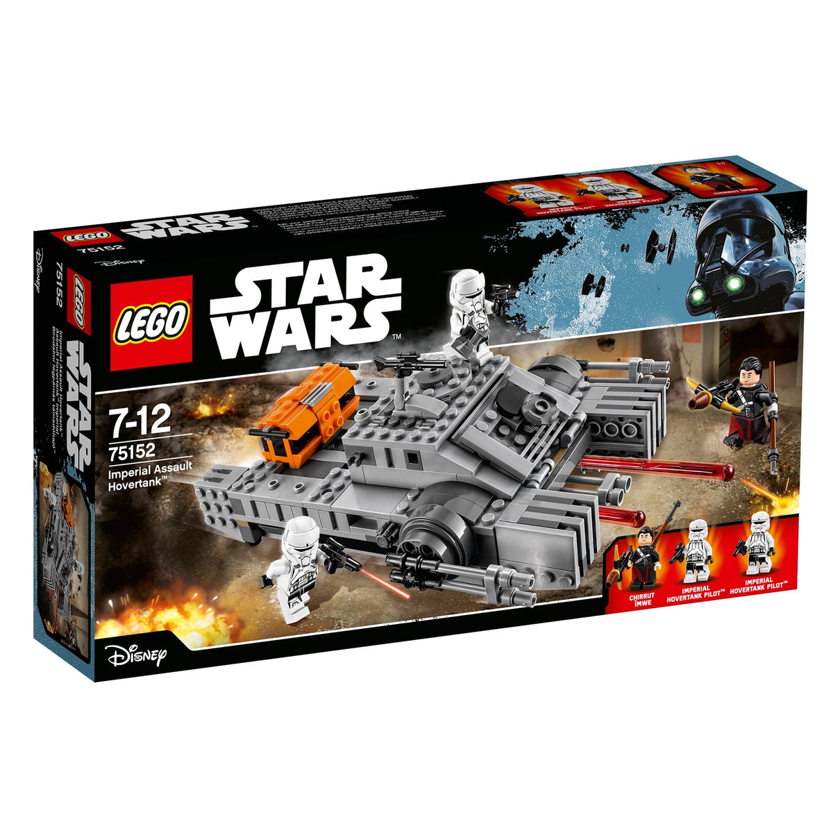 LEGO 75152 Imperial Assault Hovertank – Like New | Grade A