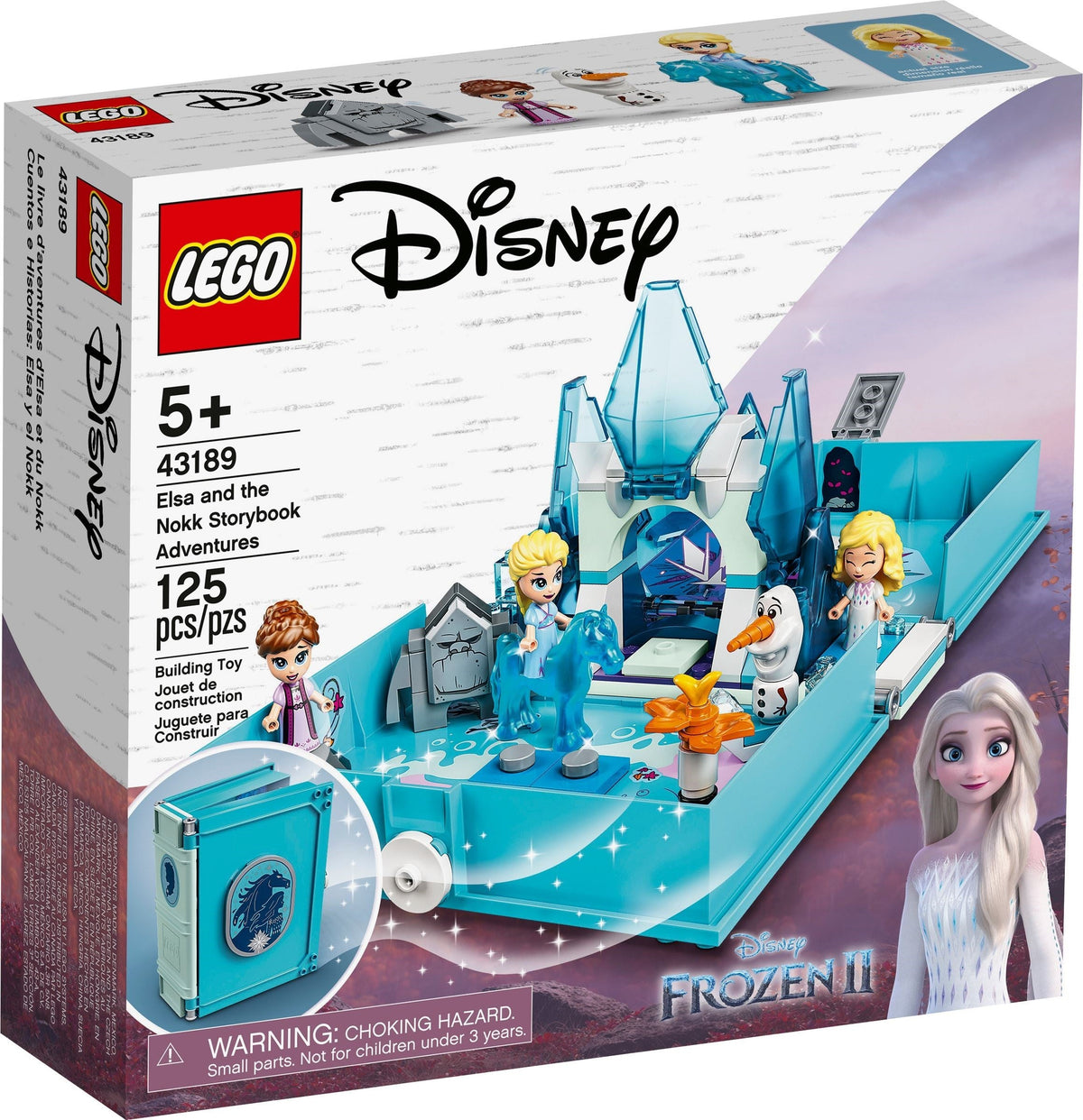 LEGO 43189 Elsa and the Nokk Storybook Adventures – Imperfect Box | Grade A