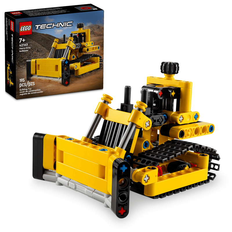 LEGO 42163 Heavy-Duty Bulldozer – Like New | Grade A