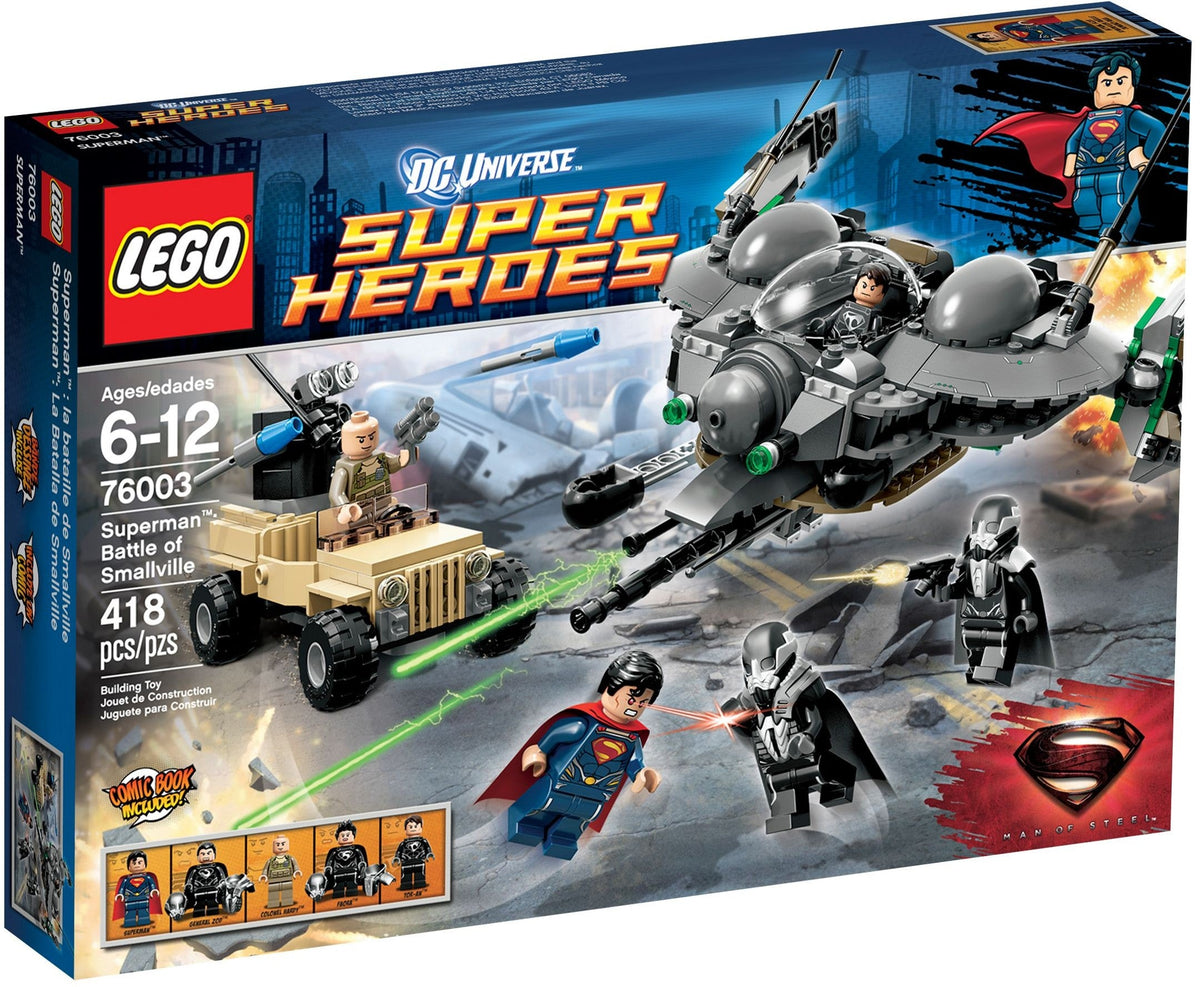 LEGO 76003 Superman: Battle of Smallville – Like New | Grade A