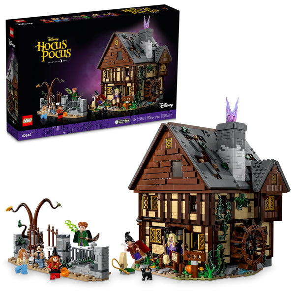 LEGO 21341 Disney Hocus Pocus: The Sanderson Sisters' Cottage – Like New | Grade A