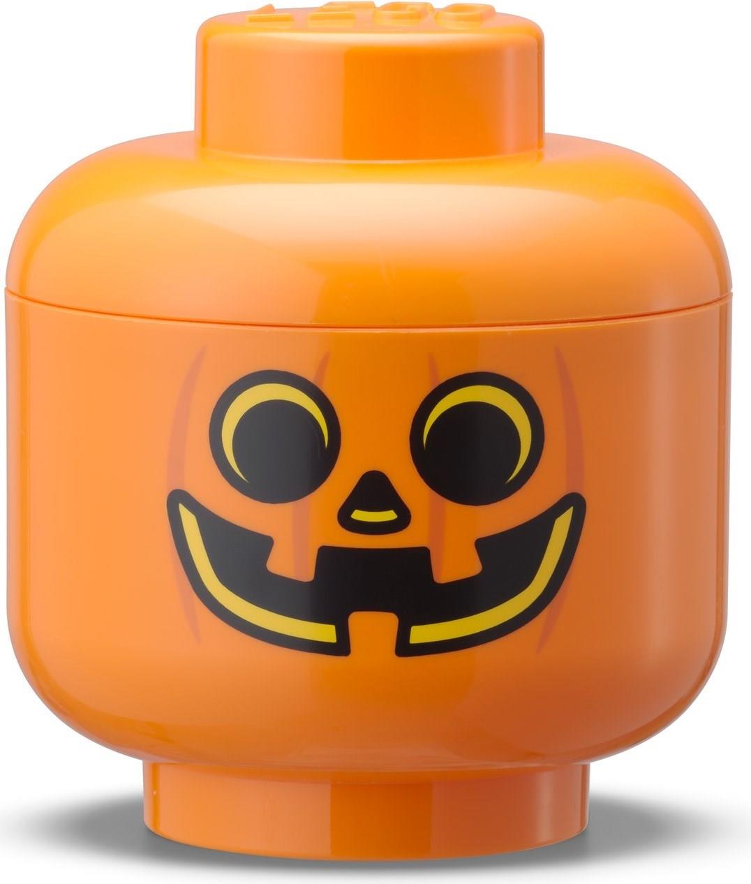 LEGO 5008081 Mini Pumpkin Storage Head – Like New | Grade A