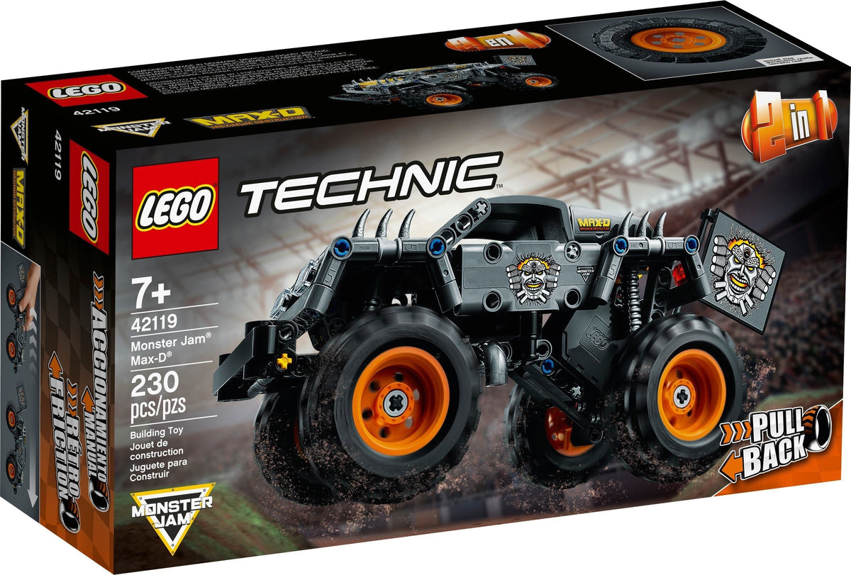 LEGO 42119 Monster Jam Max-D – Like New | Grade A
