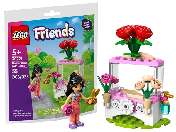 LEGO 30721 Flower Stand with Roses – Like New | Grade A