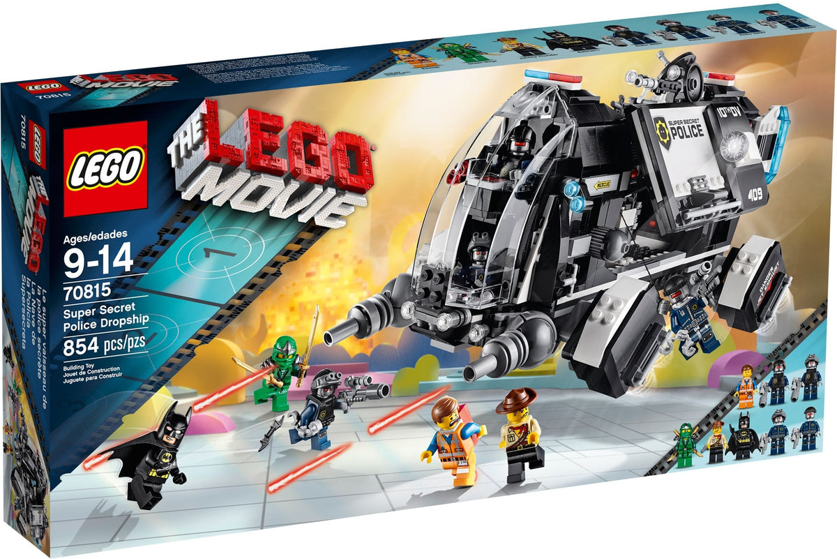 LEGO 70815 Super Secret Police Dropship – Like New | Grade A