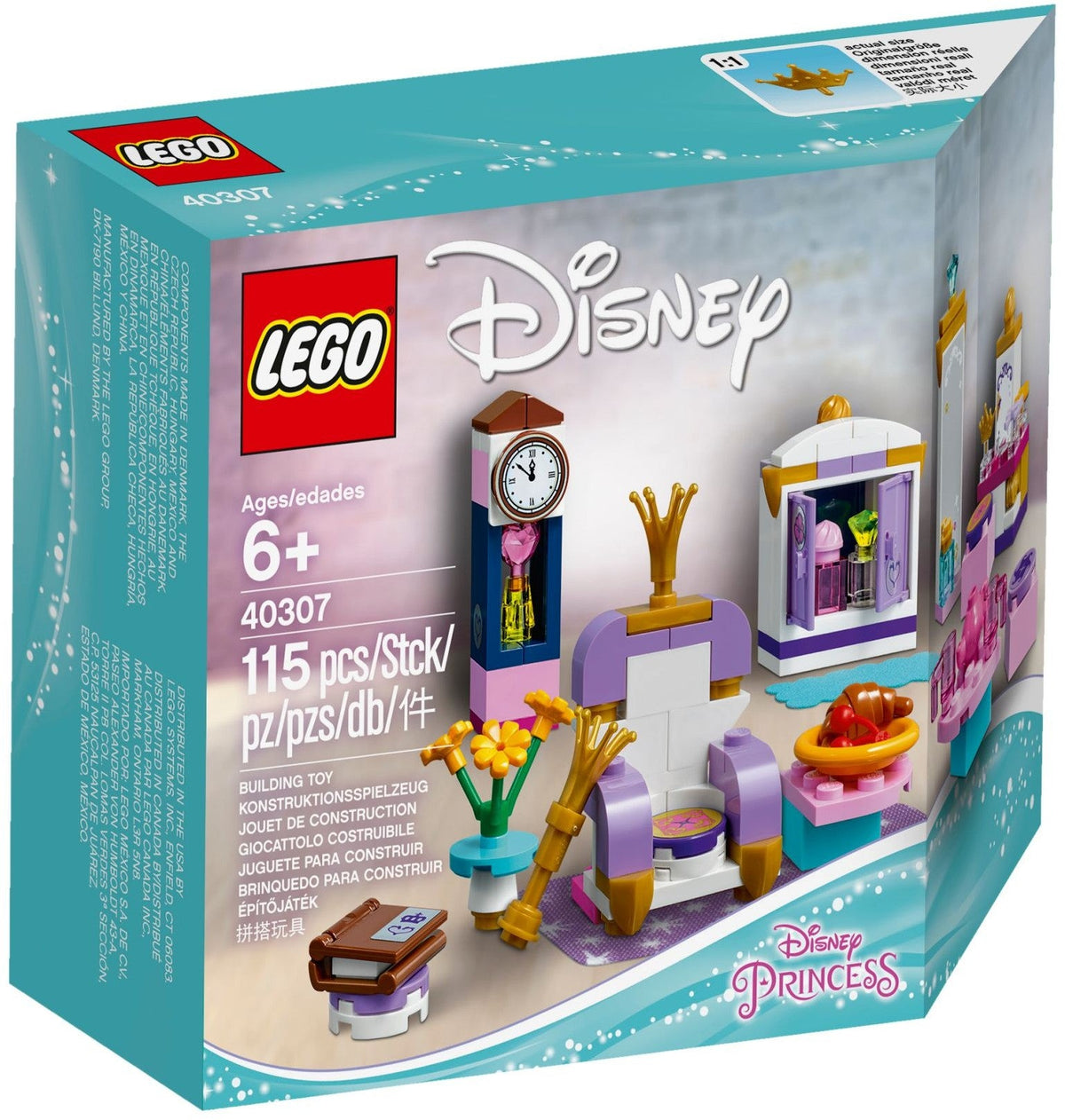 LEGO 40307 Kit d'intérieur de château – Comme neuf | Grade A