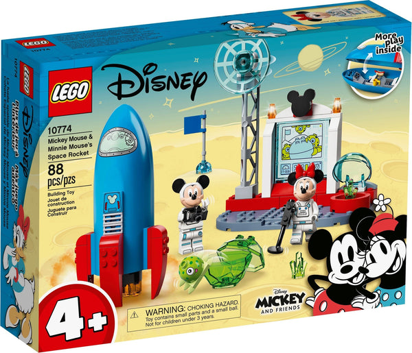 LEGO 10774 Mickey Mouse & Minnie Mouse's Space Rocket – Imperfect Box | Grade A