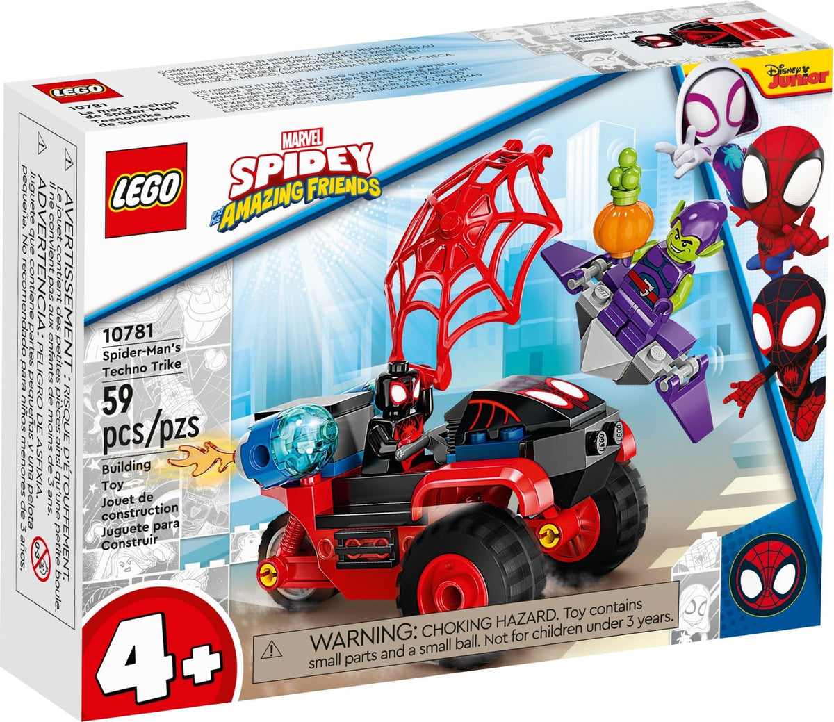 LEGO 10781 Spider-Man's Techno Trike – Like New | Grade A