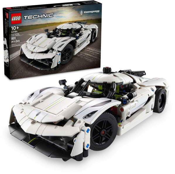 LEGO 42184 Koenigsegg Jesko Absolut White Hypercar – Like New | Grade A