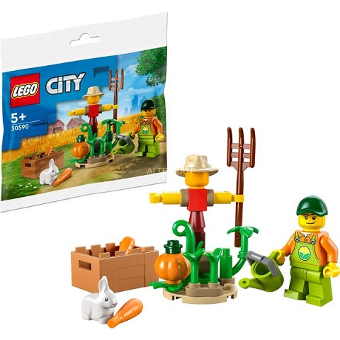 LEGO 30590 Farm Garden & Scarecrow – Like New | Grade A