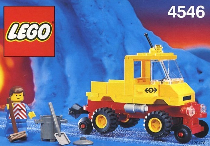 LEGO 4546 Trains Road and Rail Maintenance – Imperfect Box | Grade A