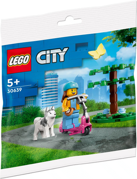 LEGO 30639 Dog Park and Scooter – Like New | Grade A