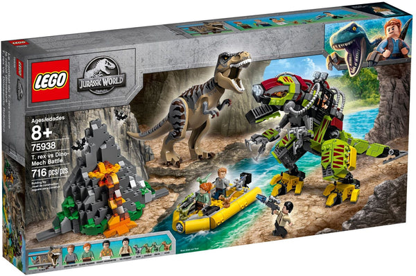 LEGO 75938 T. rex vs Dino-Mech Battle – Like New | Grade A