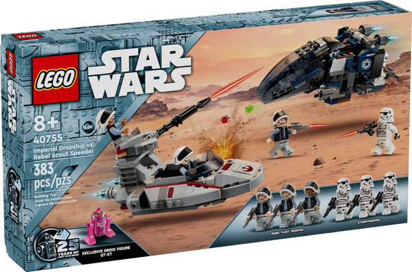 LEGO 40755 Imperial Dropship vs. Rebel Scout Speeder – Used | Grade A