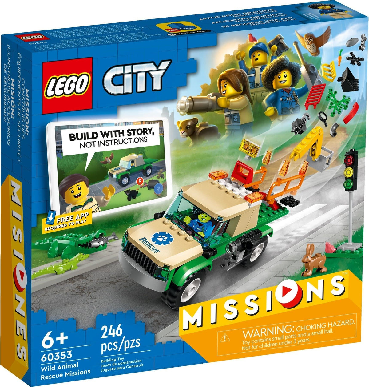 LEGO 60353 Wild Animal Rescue Missions – Like New | Grade A