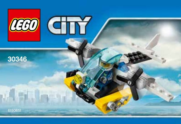 LEGO 30346 Prison Island Helicopter – Like New | Grade A