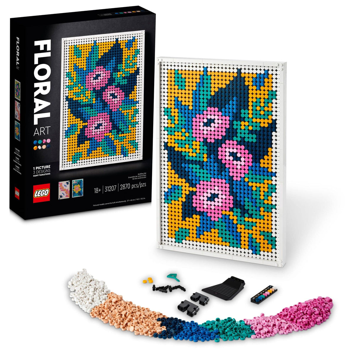 LEGO 31207 Floral Art – Used | Grade A