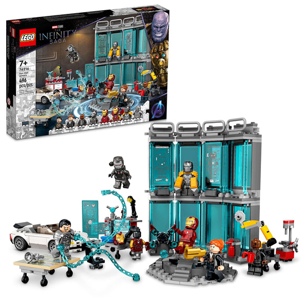 LEGO 76216 Iron Man Armory – Like New | Grade A