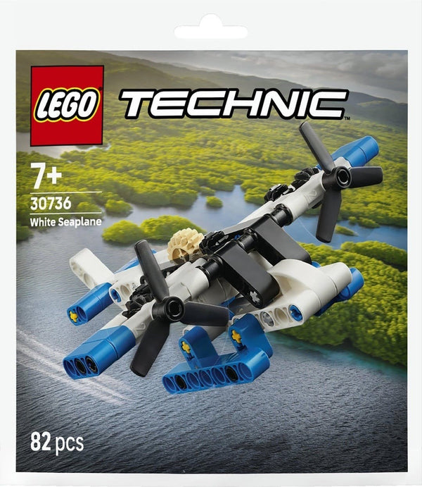 LEGO 30736 White Seaplane – Like New | Grade A