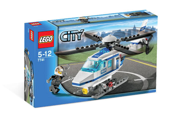 LEGO 7741 Police Helicopter – Like New | Grade A