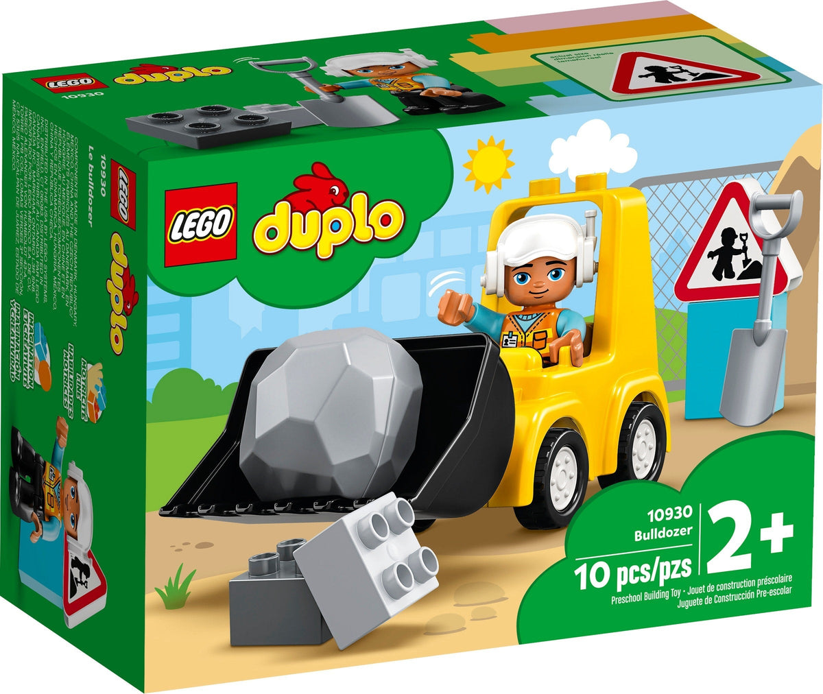 LEGO 10930 Bulldozer – Imperfect Box | Grade A