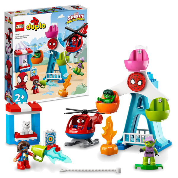 LEGO 10963 Spider-Man & Friends: Funfair Adventure – Like New | Grade A