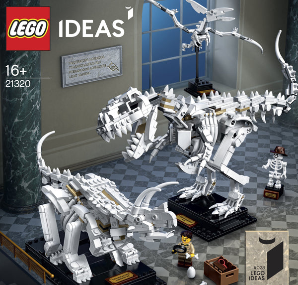 LEGO 21320 Les fossiles de dinosaures – Comme neuf | Grade A
