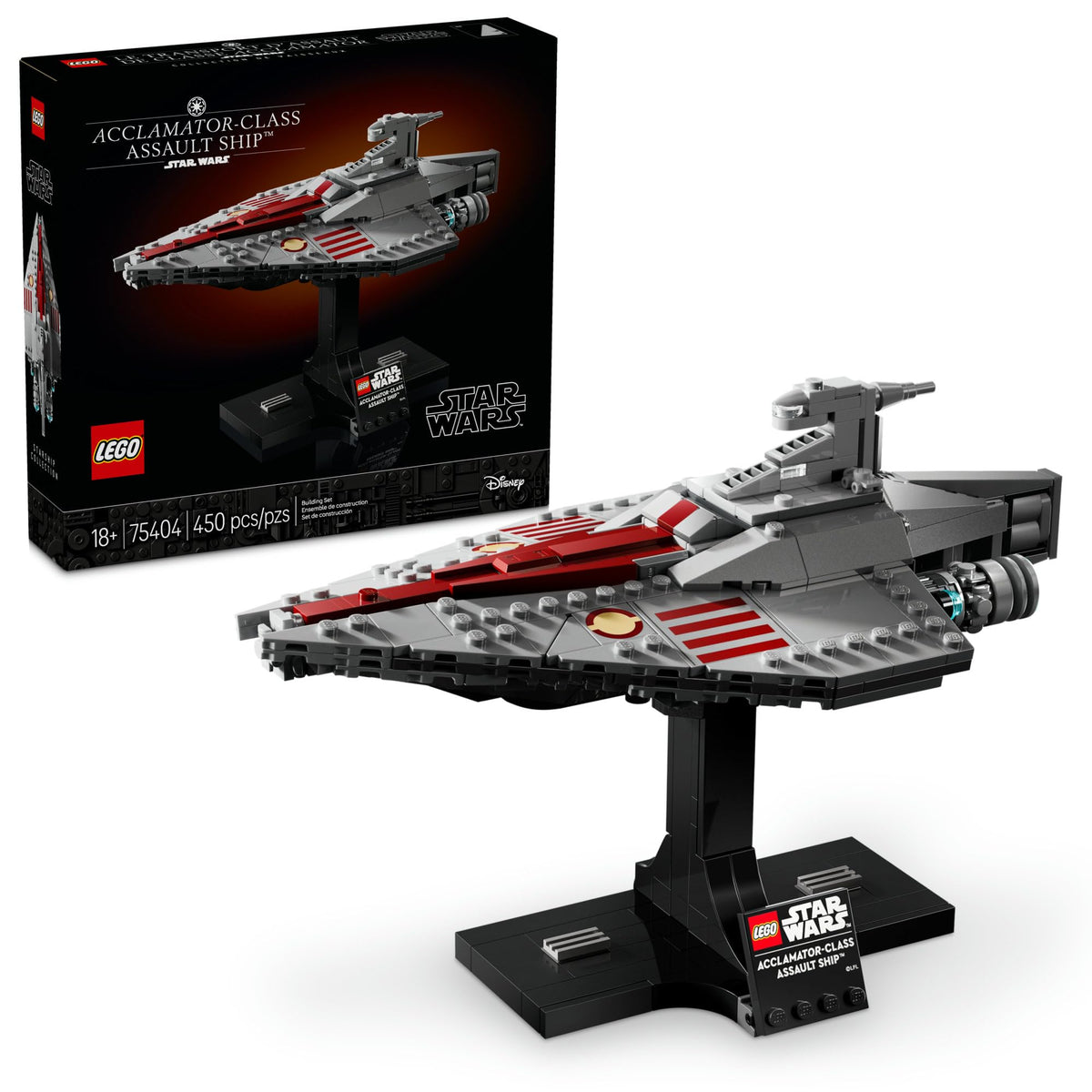 LEGO 75404 Acclamator-Class Assault Ship – Used | Grade A