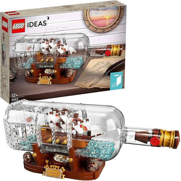 LEGO 21313 Ship in a Bottle – Like New | Grade A