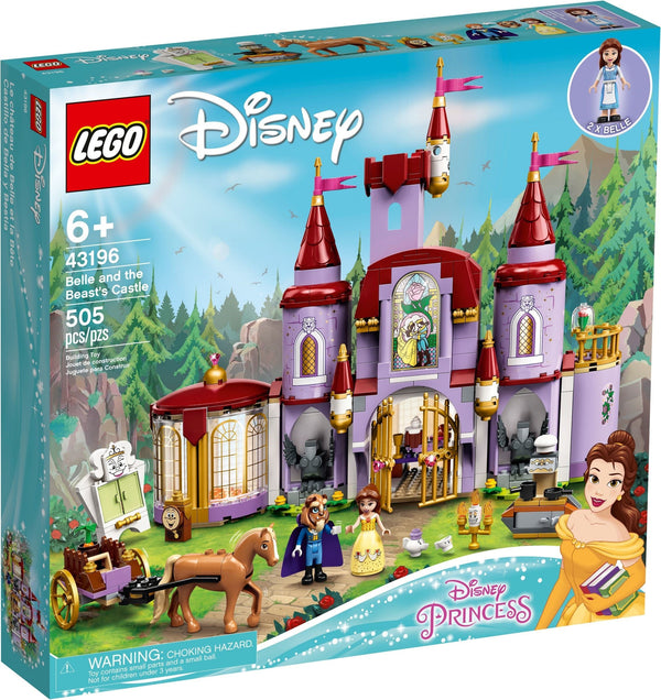 LEGO 43196 Belle and the Beast's Castle – Imperfect Box | Grade A