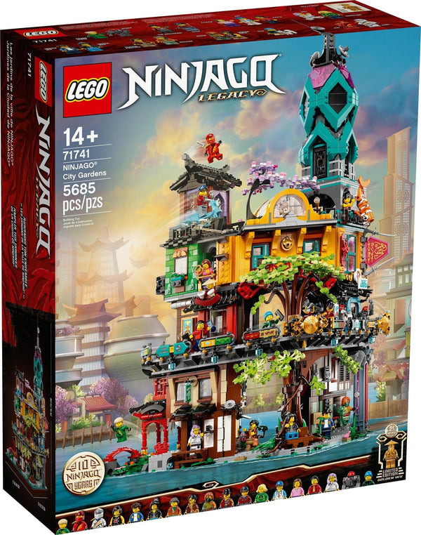 LEGO 71741 NINJAGO City Gardens – Like New | Grade A