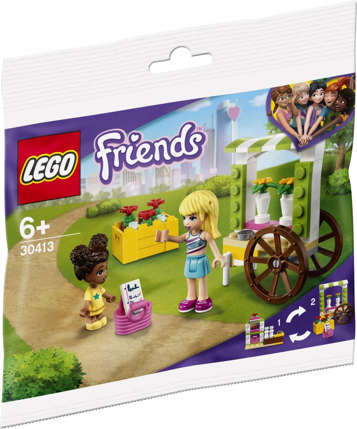 LEGO 30413 Le chariot de fleurs – Comme neuf | Grade A
