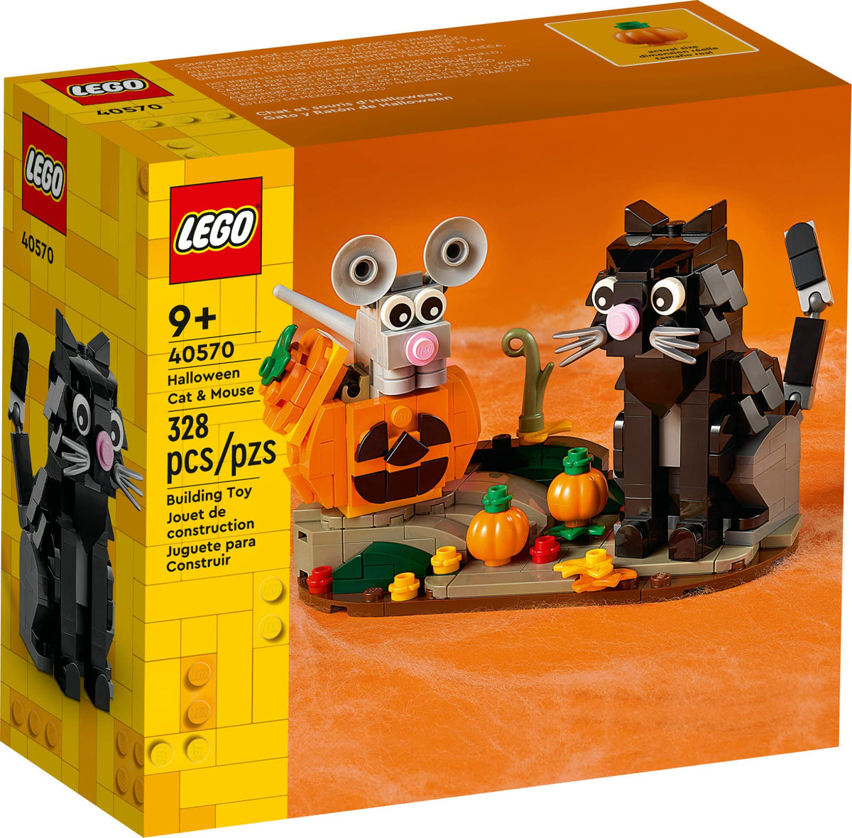 LEGO 40570 Le chat et la souris d'Halloween – Comme neuf | Grade A