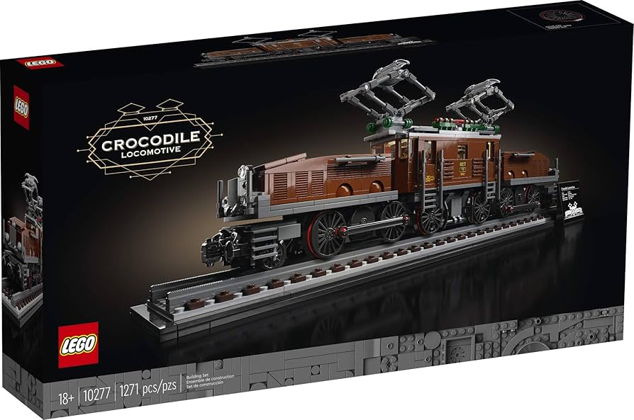 LEGO 10277 Crocodile Locomotive – Imperfect Box | Grade A