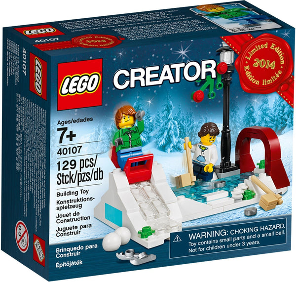 LEGO 40107 Winter Skating Scene – Like New | Grade A