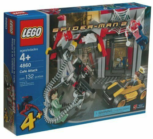 LEGO 4860 Doc Ock's Cafe Attack – Used | Grade A