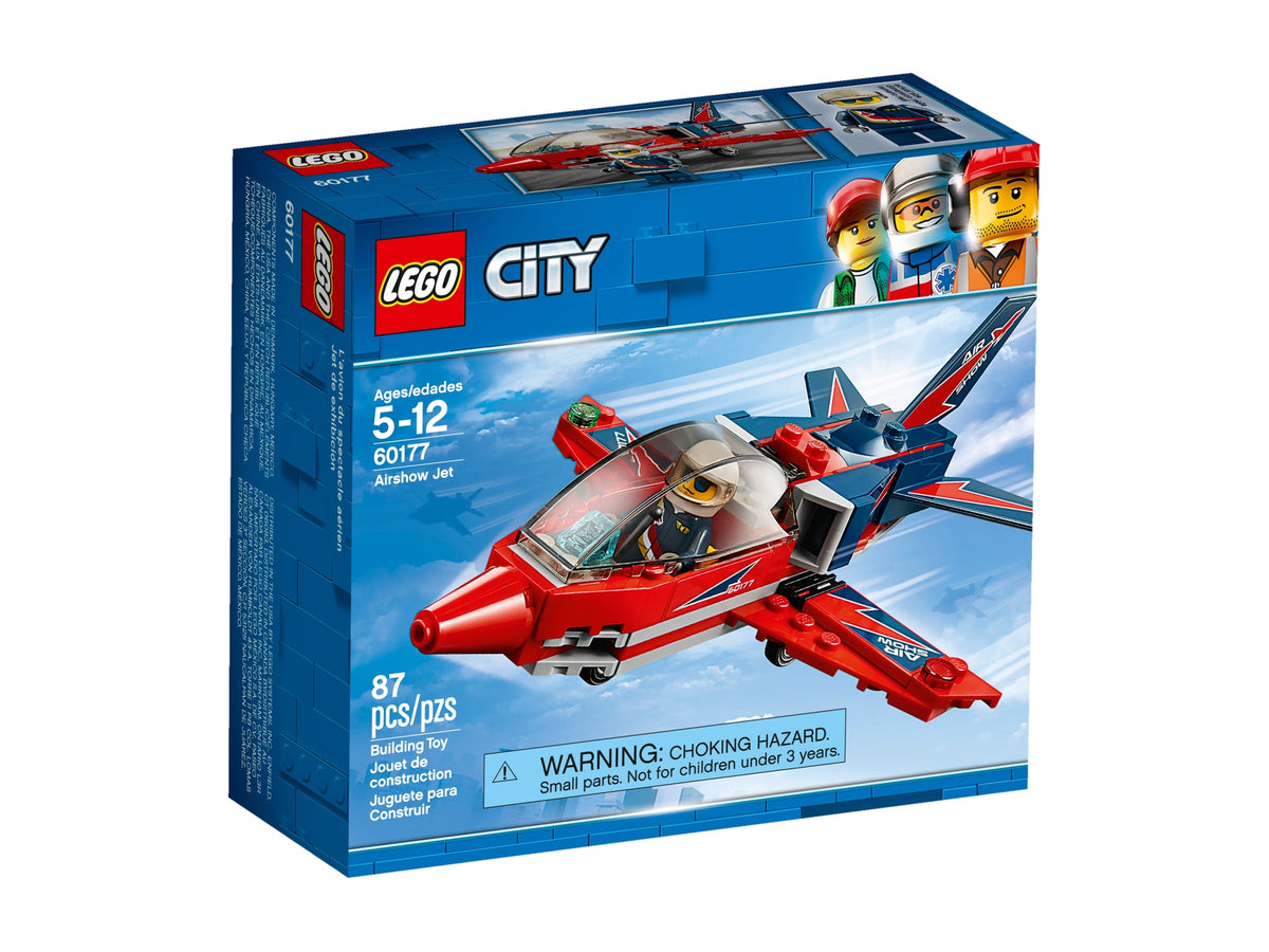 LEGO 60177 Airshow Jet – Imperfect Box | Grade A
