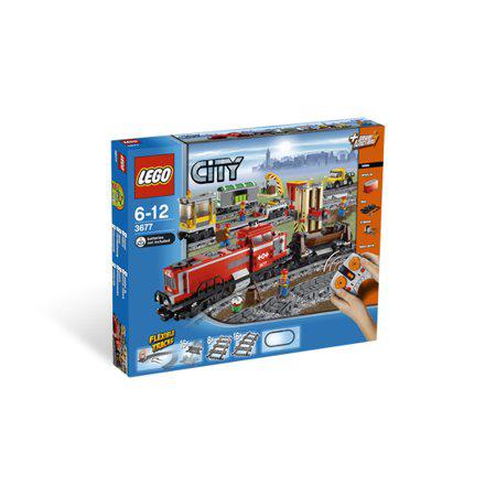 LEGO 3677 Red Cargo Train – Like New | Grade A