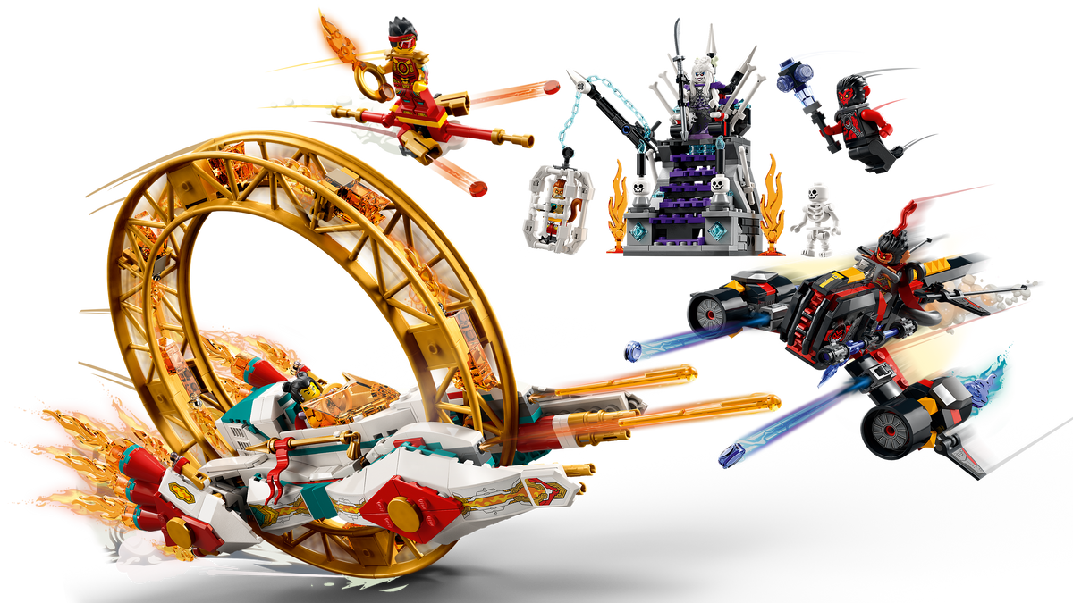 LEGO 80034 Nezha's Fire Ring – Like New | Grade A